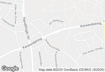 Karte mit Standort von Ihle Lidl Freising