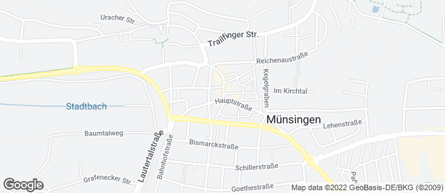 Karte mit Standort von Bäckerei Hoffmann