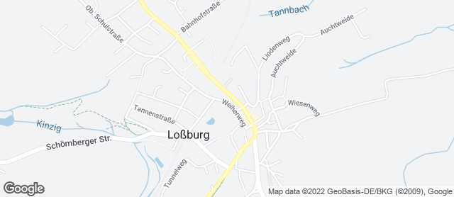 Karte mit Standort von Sigis Backstüble - Bäckerei/Konditorei Maser