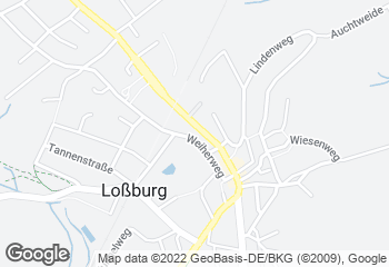 Karte mit Standort von Sigis Backstüble - Bäckerei/Konditorei Maser
