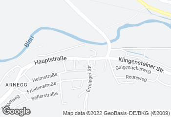 Karte mit Standort von Firma Kirsamer's Backstube Gmbh
