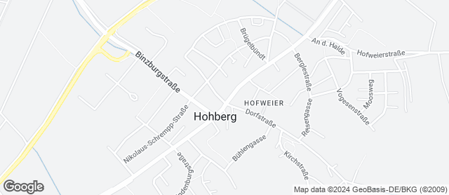 Karte mit Standort von Bäckerei Heitzmann GmbH & Co. KG
