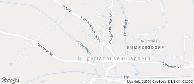 Karte mit Standort von Bäckerei Kornprobst GmbH
