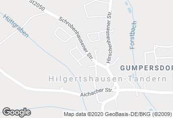 Karte mit Standort von Bäckerei Kornprobst GmbH