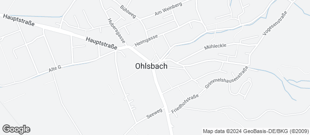 Karte mit Standort von Bäckerei Martin