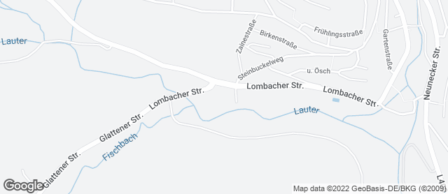 Karte mit Standort von Bäcker Saur Glatten