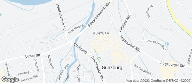 Karte mit Standort von Bäckerei Reiter
