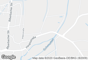 Karte mit Standort von Ihle Edeka Gablingen