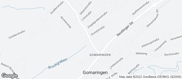 Karte mit Standort von Bäckerei-Konditorei Kocher