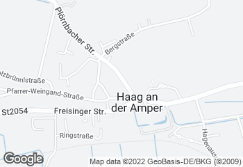 Karte mit Standort von Toms Bäckerei
