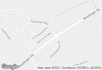 Karte mit Standort von Bäckerei Schmid GmbH