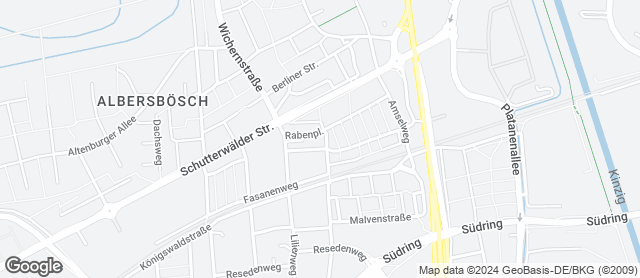 Karte mit Standort von Bäckerei-Konditorei Siegwart KG