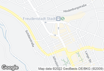 Karte mit Standort von Bäckerei Café Rundblick
