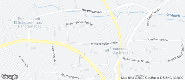 Karte mit Standort von Zieglers Backstube REWE in FDS
