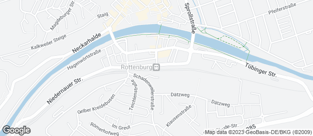 Karte mit Standort von Backhaus Mahl
