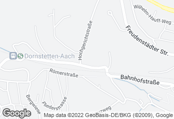 Karte mit Standort von Zieglers Backstube LIDL Dornstetten