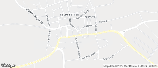 Karte mit Standort von Albbäckerei Wörz