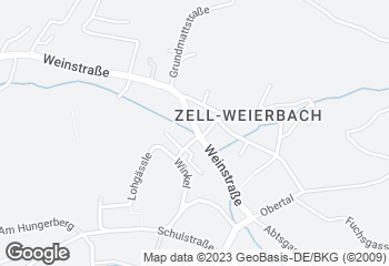 Karte mit Standort von Langs Backstube im Penny Rammersweier
