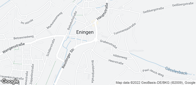 Karte mit Standort von Bäckerei Roth