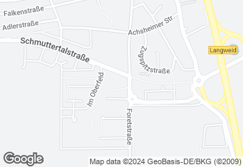 Karte mit Standort von Backstube Wünsche GmbH