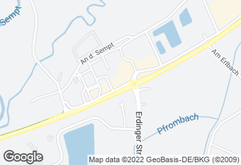 Karte mit Standort von Kreiselbäcker - BROTmacher Breu u. Oberprieler GmbH