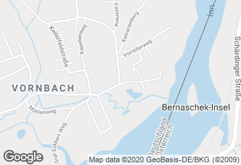 Karte mit Standort von Bäckerei Donaubauer