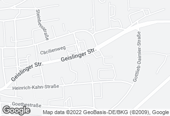 Karte mit Standort von Steinofenbäckerei Bopp - Laichingen