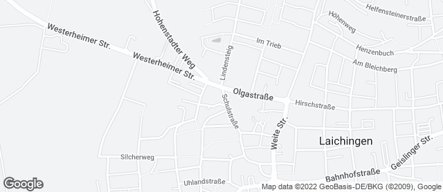 Karte mit Standort von Bäckerei Claus