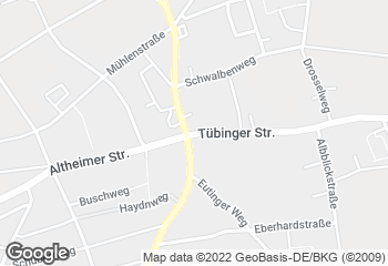 Karte mit Standort von Bäckerei Seeger