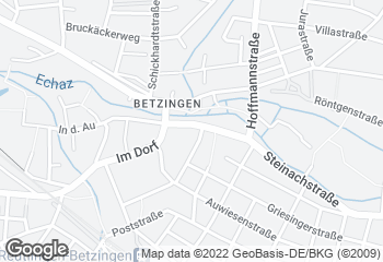 Karte mit Standort von Bäckerei-Konditorei Padeffke GmbH
