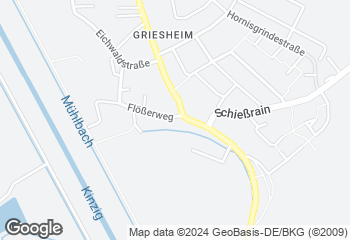 Karte mit Standort von Bäckerei Maier