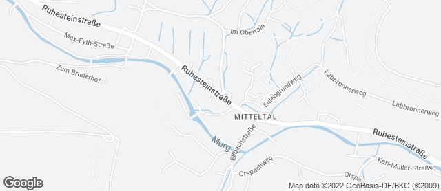 Karte mit Standort von Bäckerei Züfle