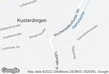 Karte mit Standort von Bäckerei-Konditorei Padeffke GmbH