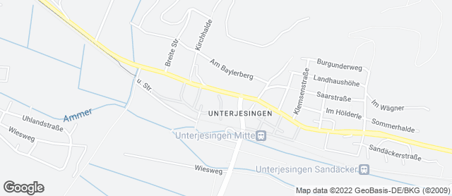 Karte mit Standort von Bäckerei Stickel
