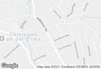 Karte mit Standort von Bäckerhaus Veit Café