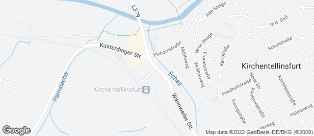 Karte mit Standort von Bäckerei-Konditorei Padeffke GmbH   PENNY