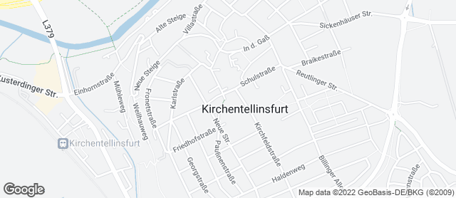 Karte mit Standort von Bäckerei-Konditorei Padeffke GmbH