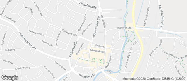 Karte mit Standort von Bäckerei Prechter