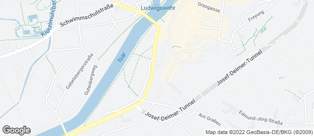 Karte mit Standort von BROTmacher Breu u. Oberprieler GmbH