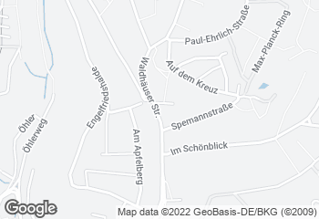 Karte mit Standort von Bäckerei Gehr GmbH - Schönblick