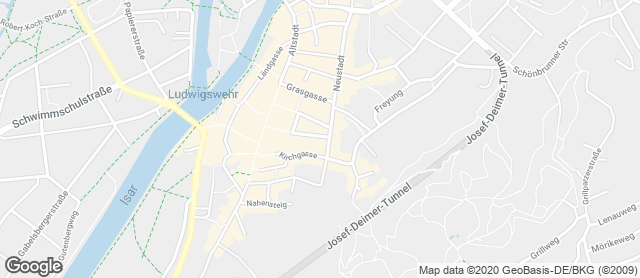 Karte mit Standort von Bäckerei Gebel GmbH