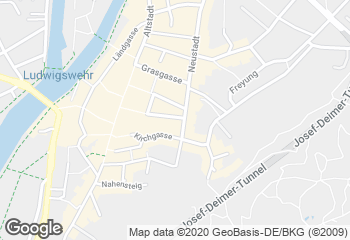 Karte mit Standort von Bäckerei Gebel GmbH