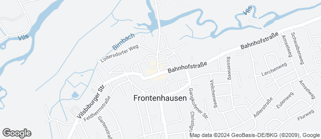 Karte mit Standort von Bäckerei Schleich