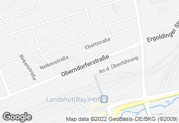 Karte mit Standort von Bäckerei Mareis GmbH