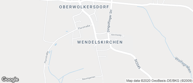 Karte mit Standort von Bäckerei Reinelt