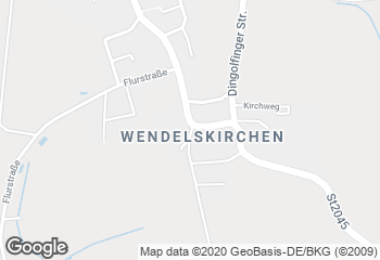 Karte mit Standort von Bäckerei Reinelt