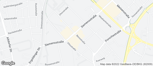 Karte mit Standort von Bäckerei Mareis GmbH
