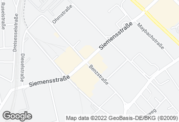 Karte mit Standort von Bäckerei Mareis GmbH