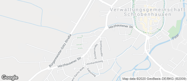 Karte mit Standort von Bäckerei Konditorei Seitz - Café Drei Linden