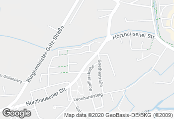 Karte mit Standort von Bäckerei Konditorei Seitz - Café Drei Linden